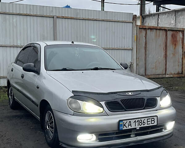 Серый Дэу Ланос, объемом двигателя 1.5 л и пробегом 250 тыс. км за 2300 $, фото 2 на Automoto.ua