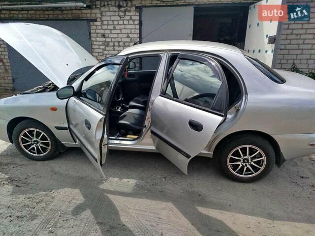 Серый Дэу Ланос, объемом двигателя 1.5 л и пробегом 114 тыс. км за 4400 $, фото 3 на Automoto.ua