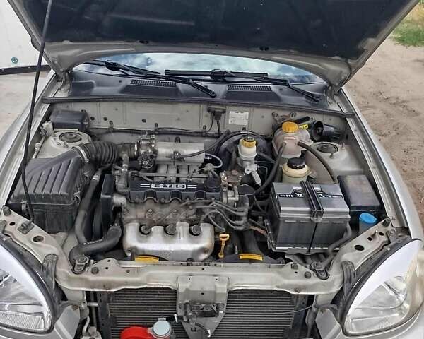 Серый Дэу Ланос, объемом двигателя 1.5 л и пробегом 114 тыс. км за 4400 $, фото 9 на Automoto.ua