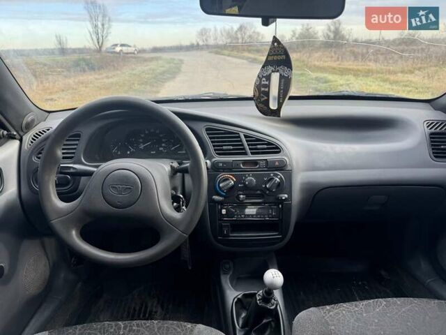 Серый Дэу Ланос, объемом двигателя 1.5 л и пробегом 197 тыс. км за 1300 $, фото 9 на Automoto.ua