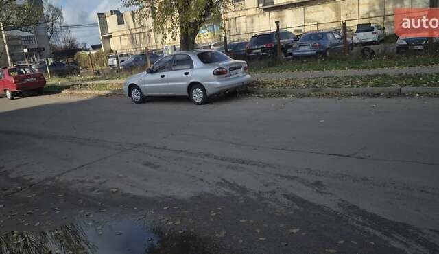 Серый Дэу Ланос, объемом двигателя 1.5 л и пробегом 163 тыс. км за 3150 $, фото 1 на Automoto.ua