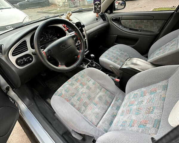 Серый Дэу Ланос, объемом двигателя 1.6 л и пробегом 176 тыс. км за 3100 $, фото 13 на Automoto.ua