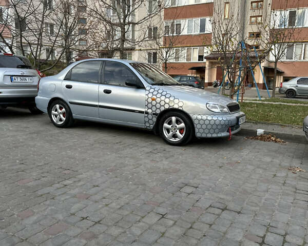 Серый Дэу Ланос, объемом двигателя 1.6 л и пробегом 176 тыс. км за 3100 $, фото 1 на Automoto.ua