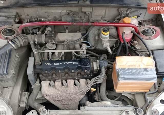 Серый Дэу Ланос, объемом двигателя 1.5 л и пробегом 262 тыс. км за 1750 $, фото 13 на Automoto.ua