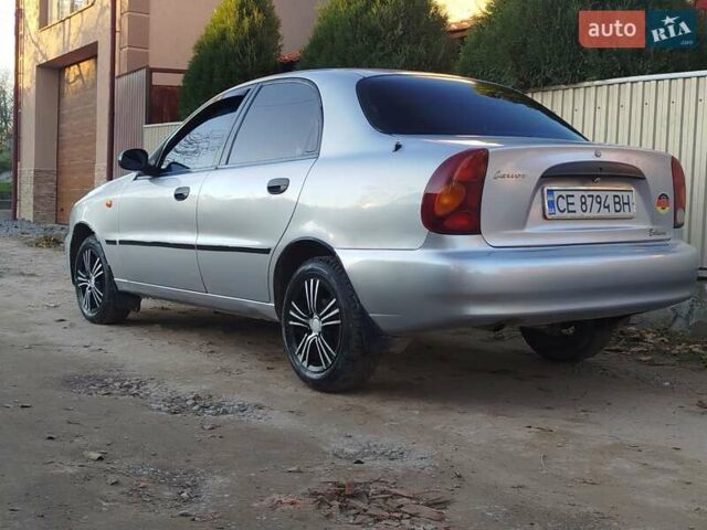 Серый Дэу Ланос, объемом двигателя 1.5 л и пробегом 216 тыс. км за 2250 $, фото 7 на Automoto.ua