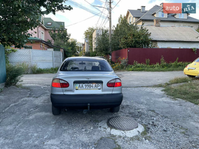 Серый Дэу Ланос, объемом двигателя 1.5 л и пробегом 220 тыс. км за 1200 $, фото 3 на Automoto.ua