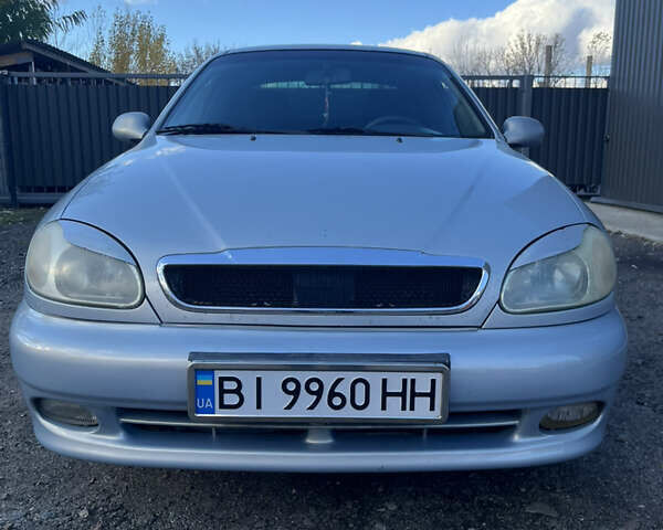 Сірий Деу Ланос, об'ємом двигуна 1.5 л та пробігом 202 тис. км за 2650 $, фото 1 на Automoto.ua