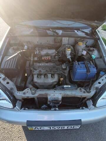 Серый Дэу Ланос, объемом двигателя 1.5 л и пробегом 154 тыс. км за 2400 $, фото 14 на Automoto.ua