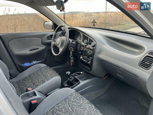 Сірий Деу Ланос, об'ємом двигуна 1.5 л та пробігом 110 тис. км за 1650 $, фото 25 на Automoto.ua