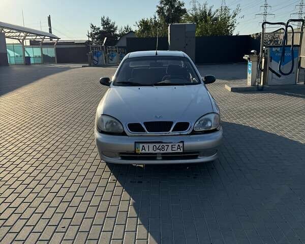 Серый Дэу Ланос, объемом двигателя 1.5 л и пробегом 286 тыс. км за 2200 $, фото 1 на Automoto.ua