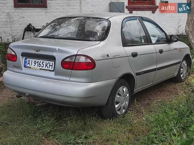 Сірий Деу Ланос, об'ємом двигуна 1.5 л та пробігом 169 тис. км за 1500 $, фото 11 на Automoto.ua