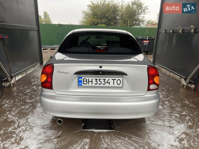 Серый Дэу Ланос, объемом двигателя 1.5 л и пробегом 170 тыс. км за 3500 $, фото 3 на Automoto.ua