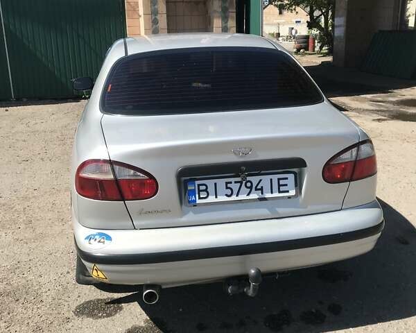 Сірий Деу Ланос, об'ємом двигуна 1.5 л та пробігом 184 тис. км за 3000 $, фото 2 на Automoto.ua