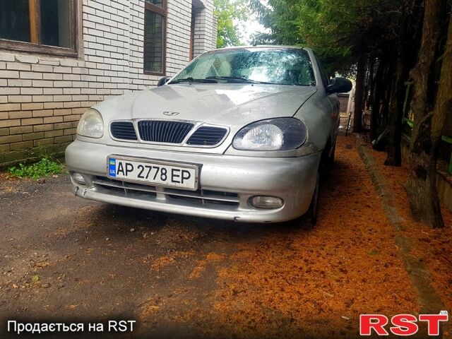 Серый Дэу Ланос, объемом двигателя 1.5 л и пробегом 200 тыс. км за 1100 $, фото 1 на Automoto.ua