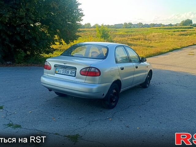 Серый Дэу Ланос, объемом двигателя 1.5 л и пробегом 333 тыс. км за 1400 $, фото 3 на Automoto.ua