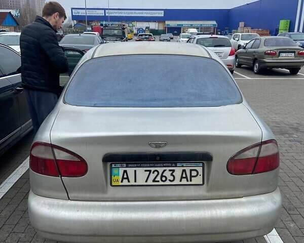 Серый Дэу Ланос, объемом двигателя 1.5 л и пробегом 328 тыс. км за 1350 $, фото 4 на Automoto.ua