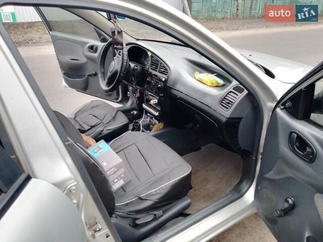 Серый Дэу Ланос, объемом двигателя 1.5 л и пробегом 210 тыс. км за 1800 $, фото 4 на Automoto.ua