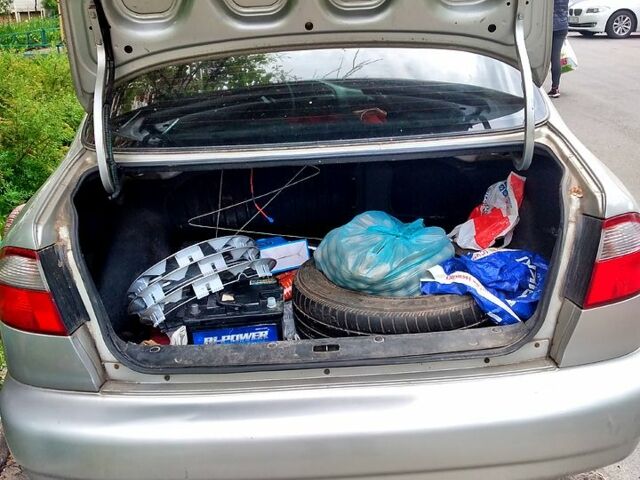 Сірий Деу Ланос, об'ємом двигуна 1.5 л та пробігом 400 тис. км за 1000 $, фото 11 на Automoto.ua