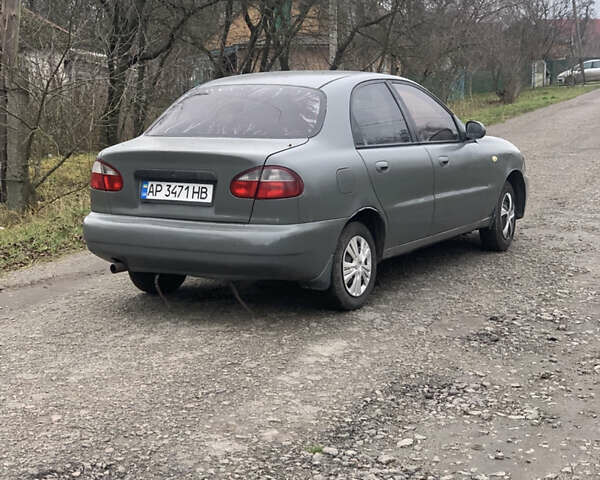 Серый Дэу Ланос, объемом двигателя 1.5 л и пробегом 200 тыс. км за 1200 $, фото 3 на Automoto.ua