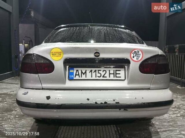 Серый Дэу Ланос, объемом двигателя 1.5 л и пробегом 289 тыс. км за 2200 $, фото 2 на Automoto.ua