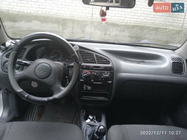 Серый Дэу Ланос, объемом двигателя 1.5 л и пробегом 243 тыс. км за 2200 $, фото 6 на Automoto.ua