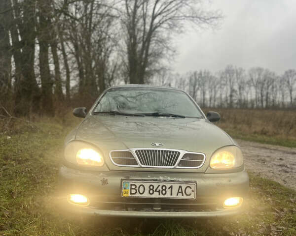 Сірий Деу Ланос, об'ємом двигуна 1.5 л та пробігом 123 тис. км за 1300 $, фото 1 на Automoto.ua