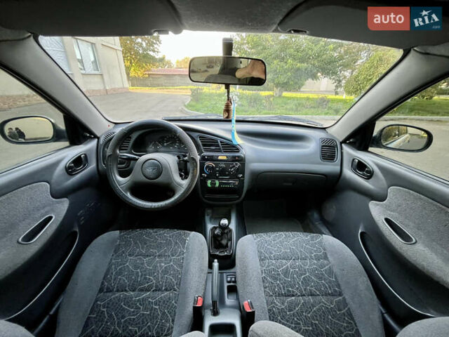 Серый Дэу Ланос, объемом двигателя 1.5 л и пробегом 173 тыс. км за 2450 $, фото 13 на Automoto.ua