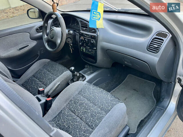 Серый Дэу Ланос, объемом двигателя 1.5 л и пробегом 173 тыс. км за 2450 $, фото 15 на Automoto.ua