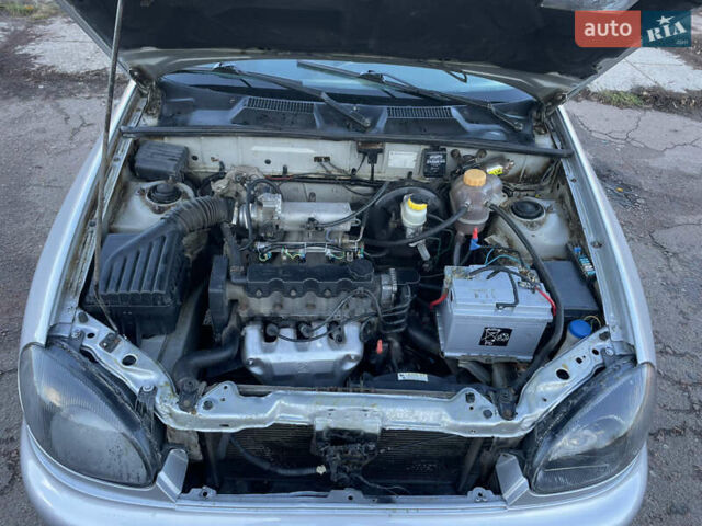 Серый Дэу Ланос, объемом двигателя 1.5 л и пробегом 250 тыс. км за 1450 $, фото 28 на Automoto.ua