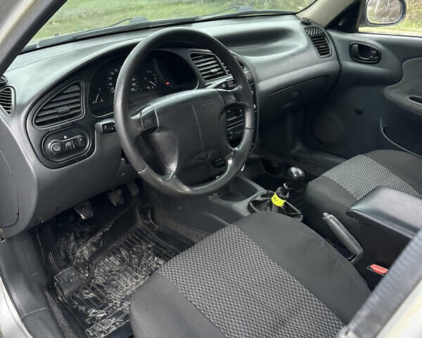 Серый Дэу Ланос, объемом двигателя 1.5 л и пробегом 193 тыс. км за 2400 $, фото 9 на Automoto.ua