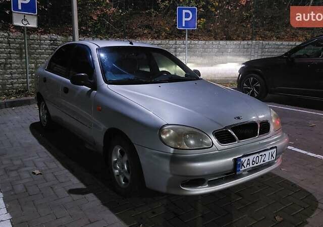 Серый Дэу Ланос, объемом двигателя 1.5 л и пробегом 350 тыс. км за 1800 $, фото 1 на Automoto.ua