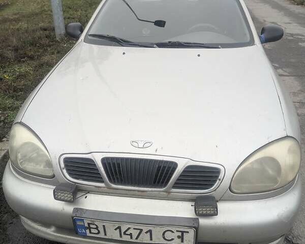 Серый Дэу Ланос, объемом двигателя 1.5 л и пробегом 320 тыс. км за 1900 $, фото 2 на Automoto.ua