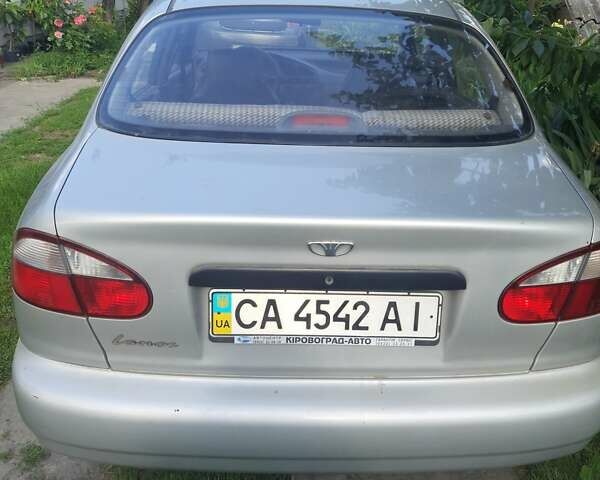 Серый Дэу Ланос, объемом двигателя 1.5 л и пробегом 63 тыс. км за 4099 $, фото 2 на Automoto.ua