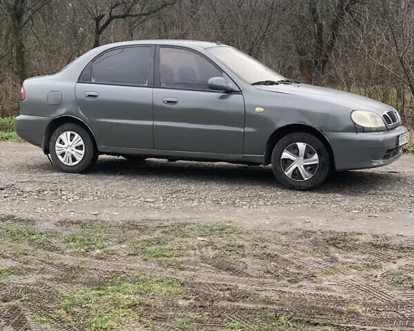Серый Дэу Ланос, объемом двигателя 1.5 л и пробегом 200 тыс. км за 1200 $, фото 2 на Automoto.ua