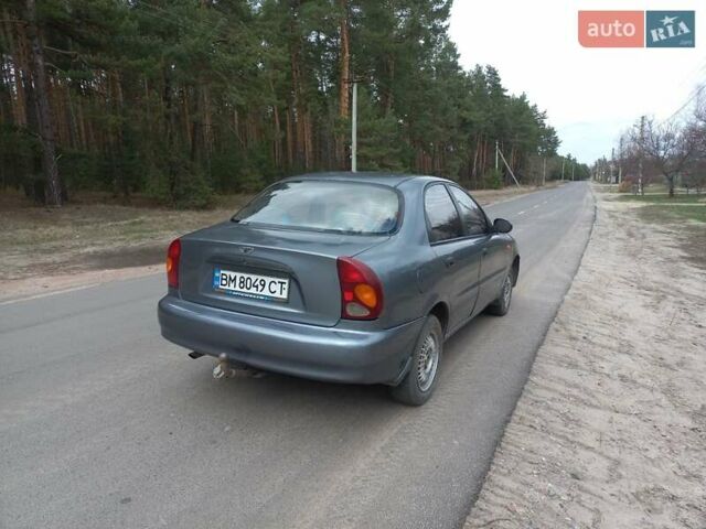 Серый Дэу Ланос, объемом двигателя 1.5 л и пробегом 168 тыс. км за 2050 $, фото 3 на Automoto.ua