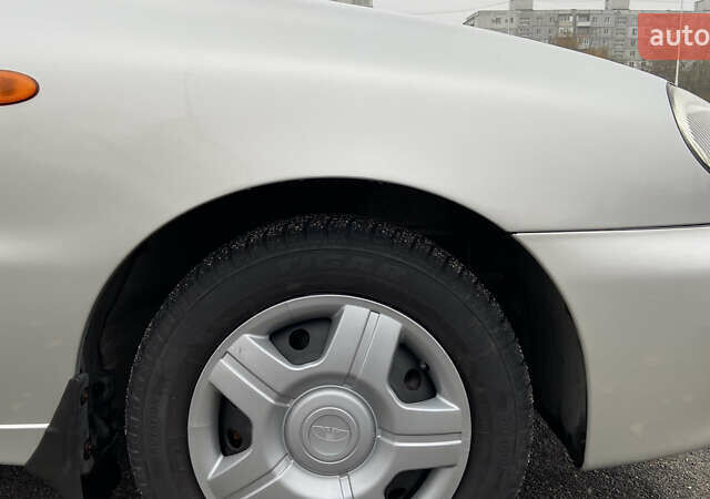 Серый Дэу Ланос, объемом двигателя 1.6 л и пробегом 157 тыс. км за 3250 $, фото 10 на Automoto.ua