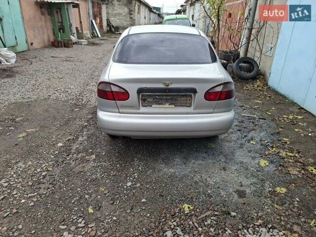 Серый Дэу Ланос, объемом двигателя 1.6 л и пробегом 337 тыс. км за 1100 $, фото 2 на Automoto.ua