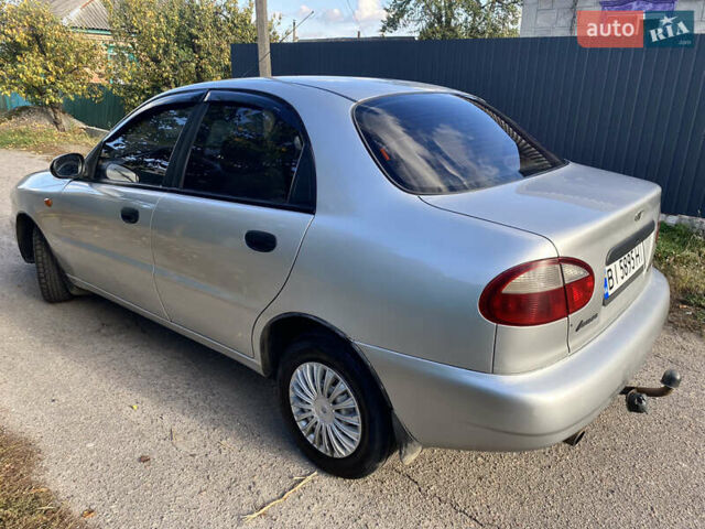 Серый Дэу Ланос, объемом двигателя 1.5 л и пробегом 194 тыс. км за 2500 $, фото 1 на Automoto.ua
