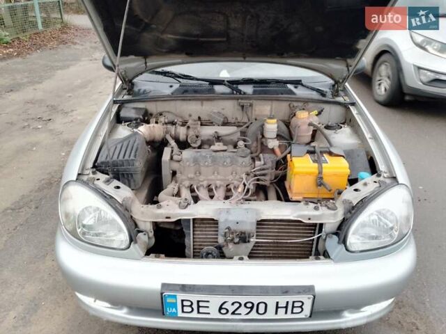Серый Дэу Ланос, объемом двигателя 1.5 л и пробегом 210 тыс. км за 1800 $, фото 2 на Automoto.ua