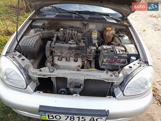 Серый Дэу Ланос, объемом двигателя 1.5 л и пробегом 224 тыс. км за 1750 $, фото 5 на Automoto.ua