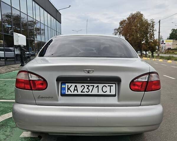 Сірий Деу Ланос, об'ємом двигуна 1.5 л та пробігом 75 тис. км за 3100 $, фото 4 на Automoto.ua