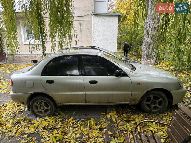 Серый Дэу Ланос, объемом двигателя 1.5 л и пробегом 270 тыс. км за 500 $, фото 1 на Automoto.ua
