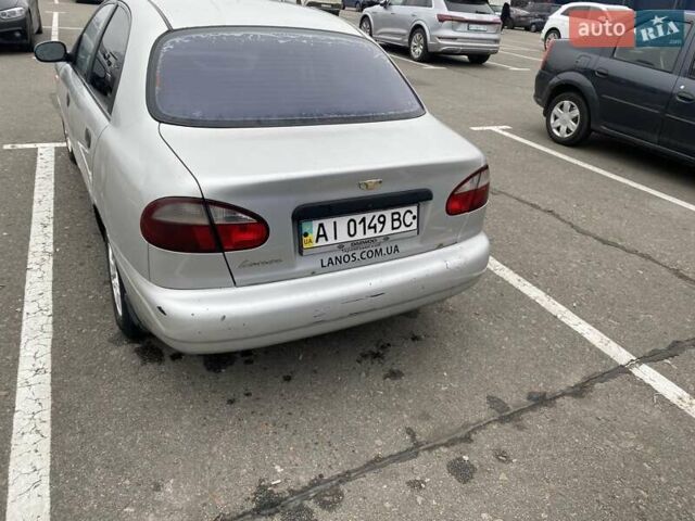 Серый Дэу Ланос, объемом двигателя 1.5 л и пробегом 401 тыс. км за 1500 $, фото 2 на Automoto.ua