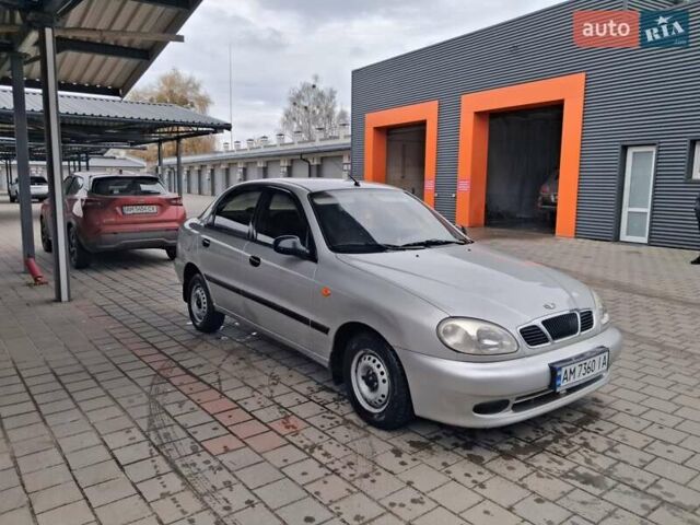 Серый Дэу Ланос, объемом двигателя 1.5 л и пробегом 193 тыс. км за 2500 $, фото 4 на Automoto.ua