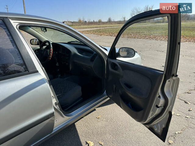 Серый Дэу Ланос, объемом двигателя 1.5 л и пробегом 199 тыс. км за 1800 $, фото 17 на Automoto.ua