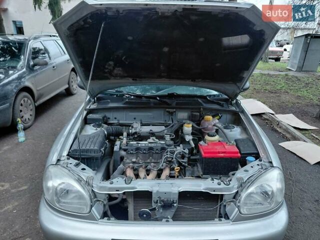 Серый Дэу Ланос, объемом двигателя 1.5 л и пробегом 186 тыс. км за 2900 $, фото 2 на Automoto.ua