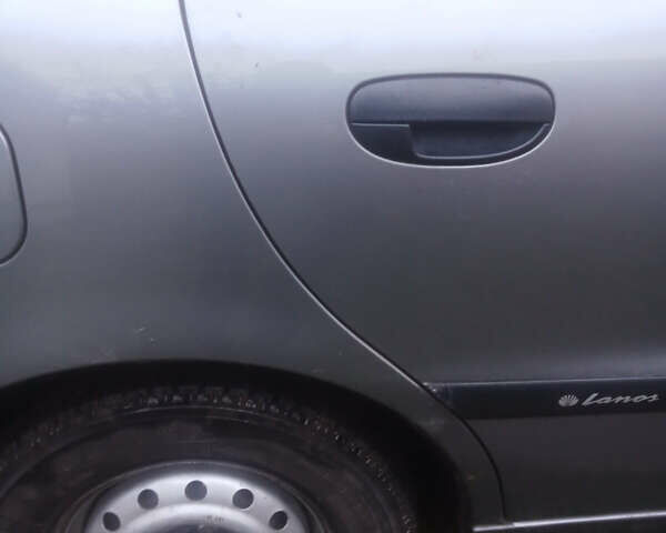 Серый Дэу Ланос, объемом двигателя 1.5 л и пробегом 50 тыс. км за 3200 $, фото 4 на Automoto.ua