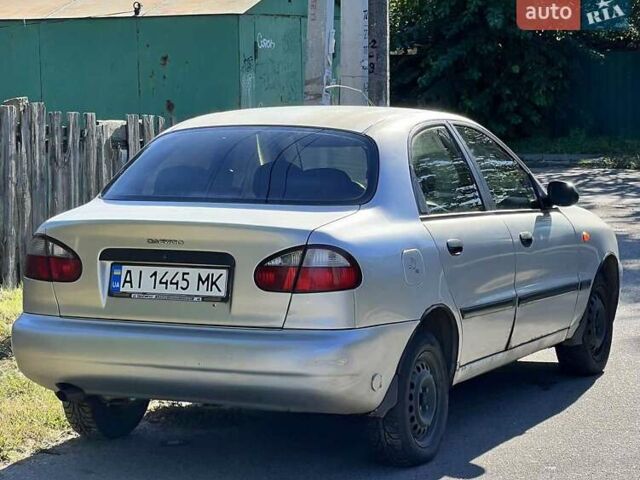 Серый Дэу Ланос, объемом двигателя 1.5 л и пробегом 994 тыс. км за 1300 $, фото 7 на Automoto.ua