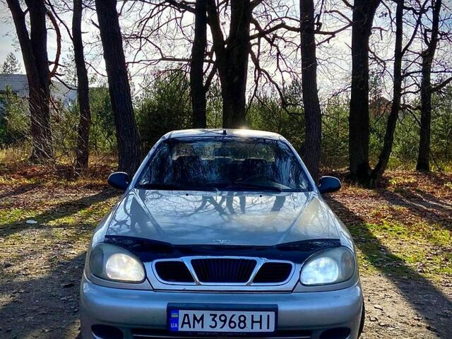 Серый Дэу Ланос, объемом двигателя 1.5 л и пробегом 333 тыс. км за 1800 $, фото 1 на Automoto.ua