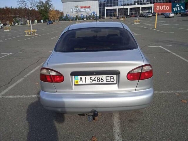 Серый Дэу Ланос, объемом двигателя 1.5 л и пробегом 318 тыс. км за 2000 $, фото 3 на Automoto.ua